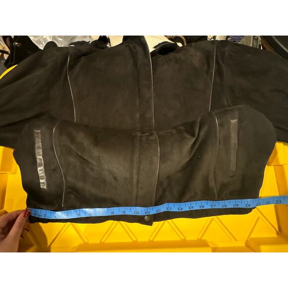 VTG Leather Jacket 1980s Solvang First Street Leather Lambskin Suede XL Designer - Picture 15 of 15